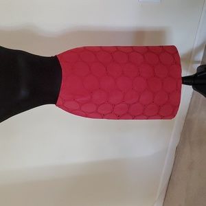 Red Coldwater Creek knee length skirt